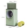 1pc Multifunctional Vegetable Cutter; Hand-cranked Potato Slicer; Lemon Grater; Drum Vegetable Grater With Handle